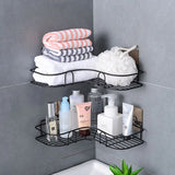 Bathroom Corner Storage Shelves - Crystal Decor Shop