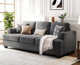 89 inch Couches for Living Room, Modern Couch with Deep Seat, Home Sofa Living Room, 3 Seater Couch with Firm Structure