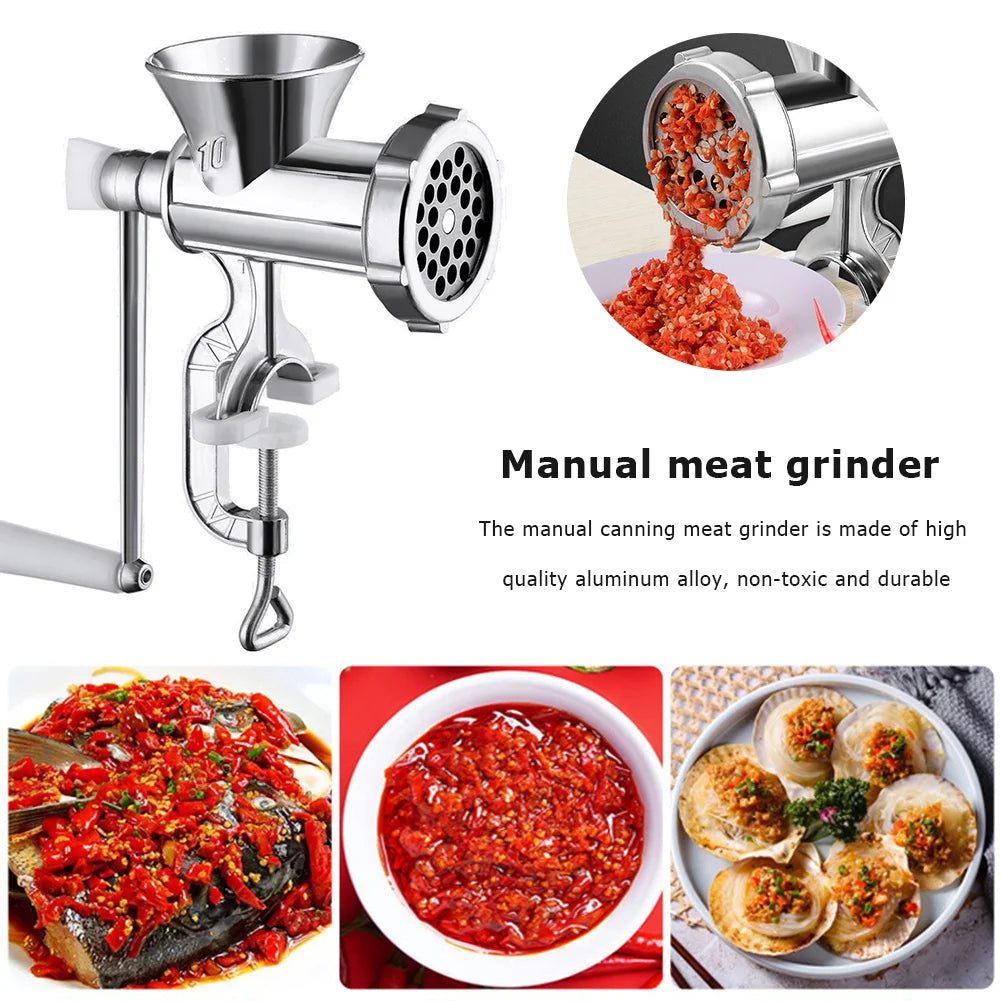 Manual Meat Grinder - Crystal Decor Shop