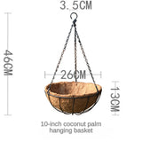 Metal Hanging Basket - Crystal Decor Shop