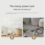 Kitchen Appliance Cable Organizer Storage Household Rice Cooker Wire Storage Punch-free Holder Household Power Cord Organizer