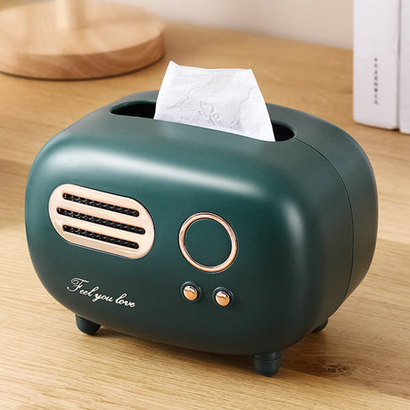 Retro Radio Tissue Holder