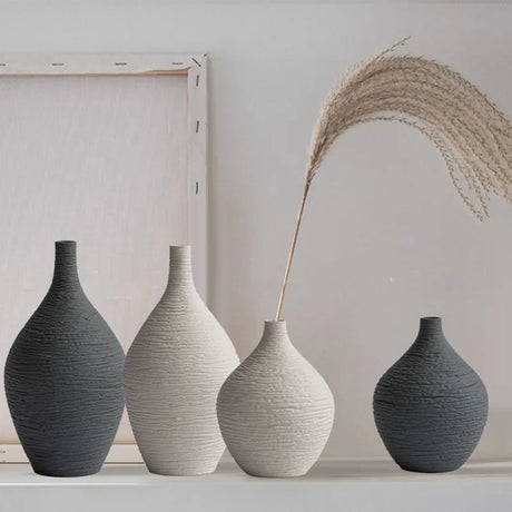 Simple Ceramic Vase - Crystal Decor Shop