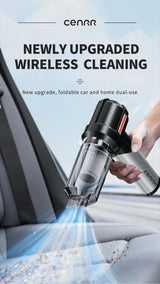 CENRR High Pressure Car Vacuum Cleaner Portable Handheld Mini Vacuum Cleaner Cordless Strong Suction Car Cleaner Home Appliance - Crystal Decor Shop