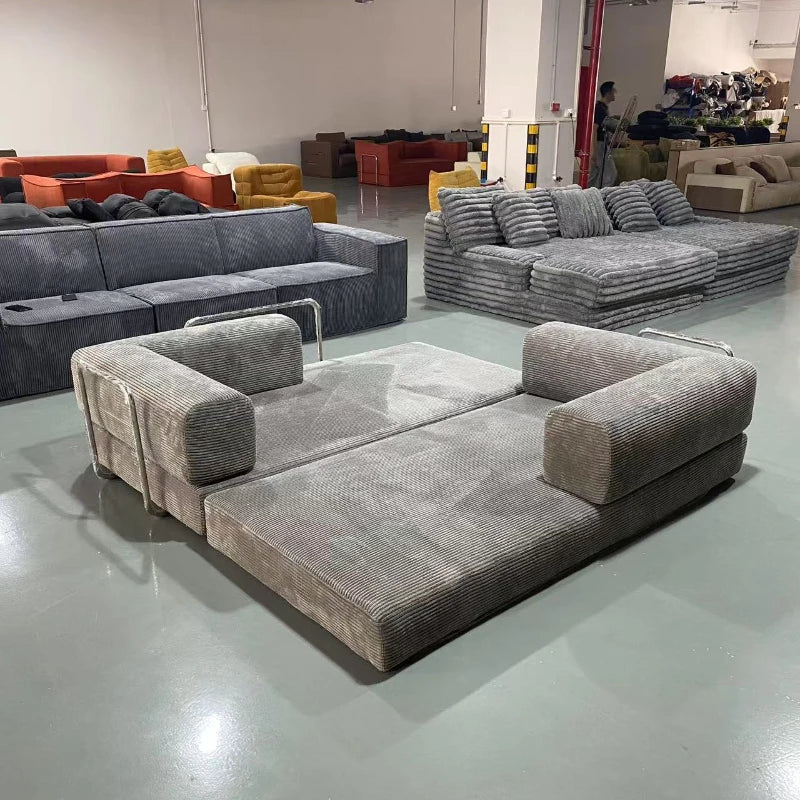 Multifunctional Transformable Sofa, Factory Direct Supply, New Choice for Home Comfort, Teddy Sofa, Customizable