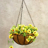 Metal Hanging Basket - Crystal Decor Shop