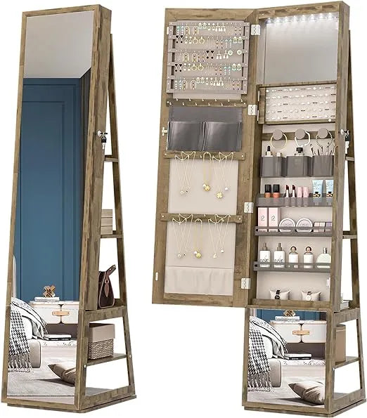 Standing Jewelry Organizer - Crystal Decor Shop