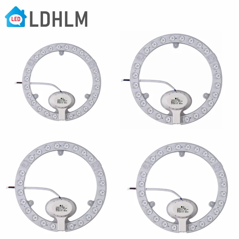 LED Ring PANEL Circle Light 12W 28W 24W 36W - Crystal Decor Shop