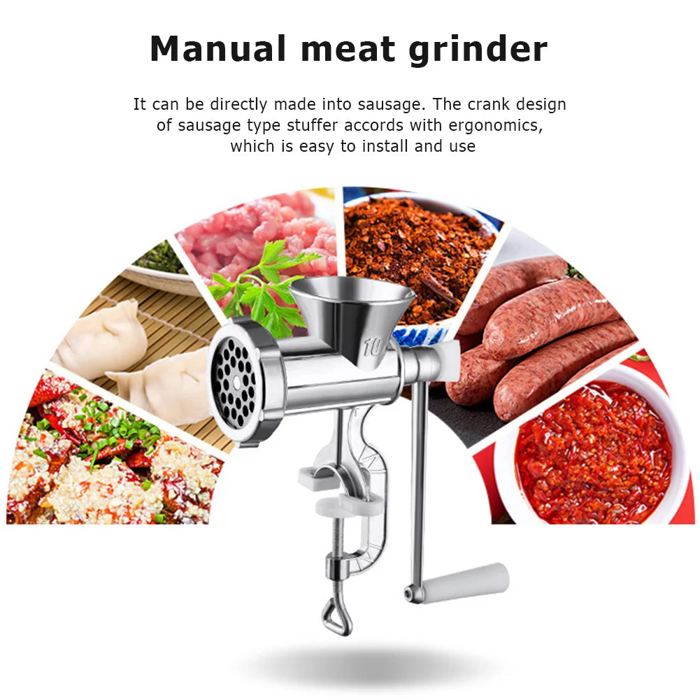 Manual Meat Grinder - Crystal Decor Shop