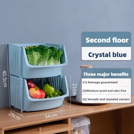 Home kitchen storage rack - Crystal Decor Shop