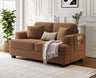 89 inch Couches for Living Room, Modern Couch with Deep Seat, Home Sofa Living Room, 3 Seater Couch with Firm Structure