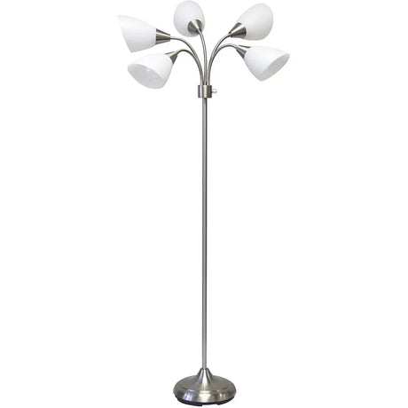 Five Light Floor Lamp - Crystal Decor Shop