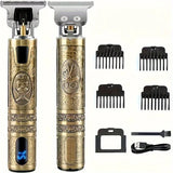 LCD Display T9 Electric Hairber 0mm Shaver Hair Trimer Home Appliances Travel Barber Razors Shaving Machine for Men Trimmer Man - Crystal Decor Shop