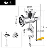 Manual Meat Grinder - Crystal Decor Shop