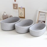 Nordic Woven Storage Basket - Crystal Decor Shop