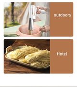 Tinsol Electric Cordless Noodle Maker Portable Noodle Press Home Appliances Outdoor Kitchen Home Breakfast Smart Noodle Maker - Crystal Decor Shop