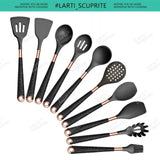 Silicone Cooking Utensils Set - Crystal Decor Shop