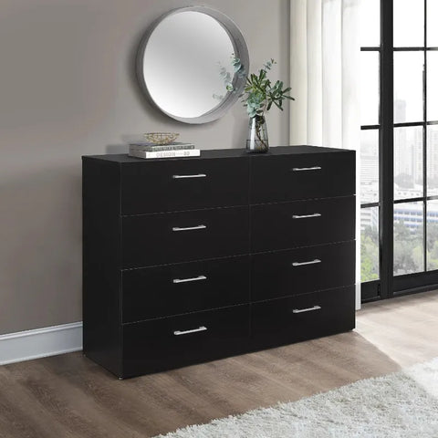 8-Drawer Minimalist Dresser