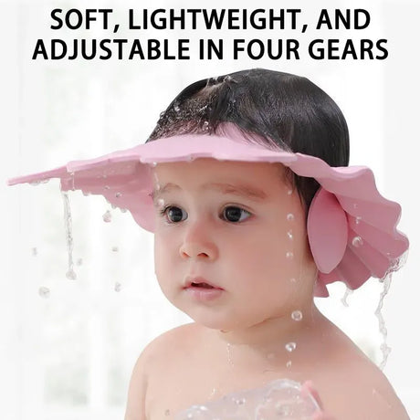 2 Pcs Adjustable Shampoo Shower Cap, Waterproof Shampoo Cap - Crystal Decor Shop