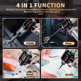 CENRR High Pressure Car Vacuum Cleaner Portable Handheld Mini Vacuum Cleaner Cordless Strong Suction Car Cleaner Home Appliance - Crystal Decor Shop