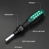 Magnetic Screwdriver Bit Set Hand Tools Phillips Screw Driver Multi-function Appliances Car Repair Kit Home Tool Accessories - Crystal Decor Shop