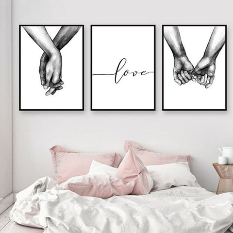 Hand In Hand Wall Poster
