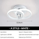 Modern LED Aisle Ceiling Lights - Crystal Decor Shop