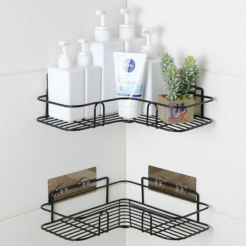 Bathroom Corner Storage Shelves - Crystal Decor Shop