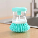 Kitchen Wash Pot Dish Brush Astronaut Washing Utensils with Automatic Soap Liquid Dispenser Household Cleaning Accessories