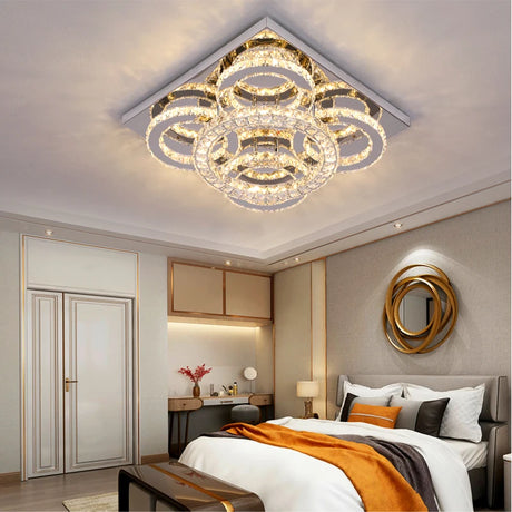 Modern Crystal Ceiling Light - Crystal Decor Shop