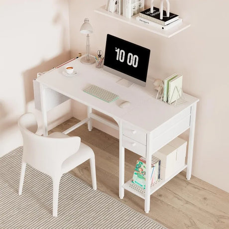 Small Desk with Drawers