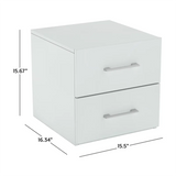 Low Profile Nightstand with USB