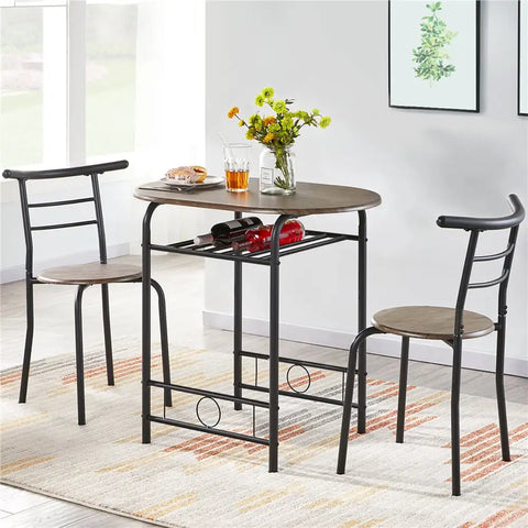 3PCs Modern Dining Table Set