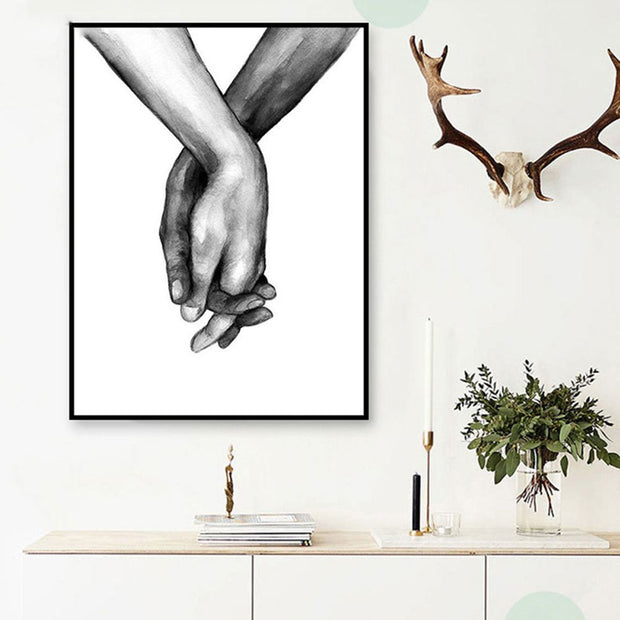 Hand In Hand Wall Poster