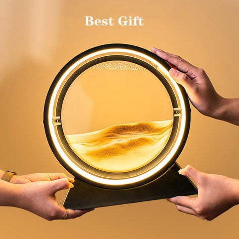 3D Hourglass Table Lamp