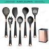 Silicone Cooking Utensils Set - Crystal Decor Shop