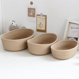 Nordic Woven Storage Basket - Crystal Decor Shop