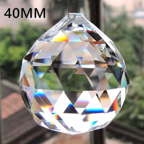 20/30/40/50MM Clear Crystal - Crystal Decor Shop