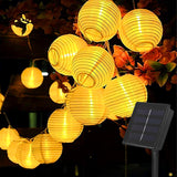 Solar Lantern Garland - Crystal Decor Shop