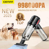 CENRR High Pressure Car Vacuum Cleaner Portable Handheld Mini Vacuum Cleaner Cordless Strong Suction Car Cleaner Home Appliance - Crystal Decor Shop