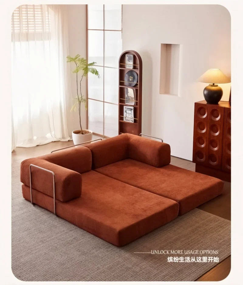 Multifunctional Transformable Sofa, Factory Direct Supply, New Choice for Home Comfort, Teddy Sofa, Customizable