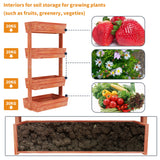 4-Tier Raised Garden Bed - Crystal Decor Shop