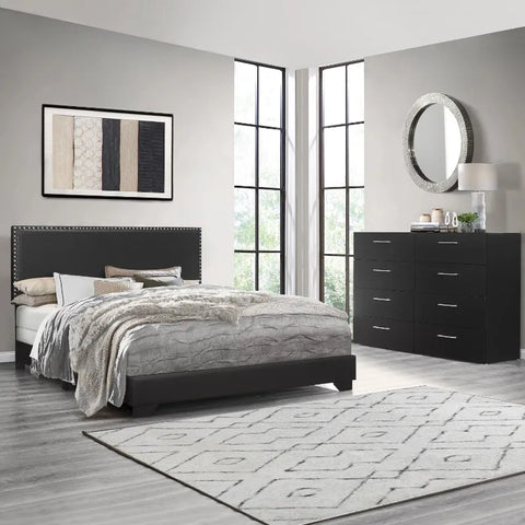 8-Drawer Minimalist Dresser