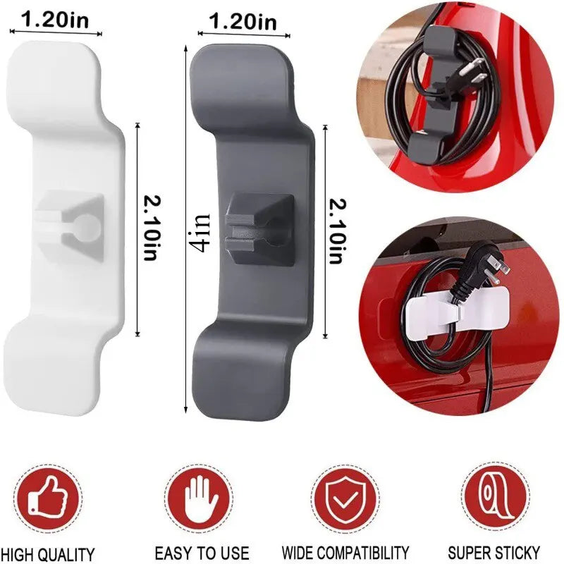 5Pcs Cable Winder Multi-purpose Anti-winding Mini Kitchen Appliance Power Cord Management Holder For Home - Crystal Decor Shop