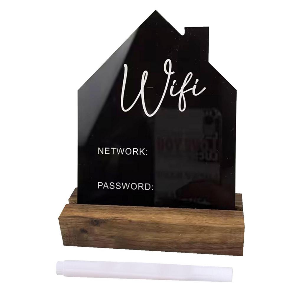 Acrylic WiFi Board - Crystal Decor Shop