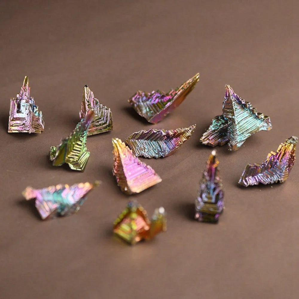 Natural Bismuth Tower - Crystal Decor Shop