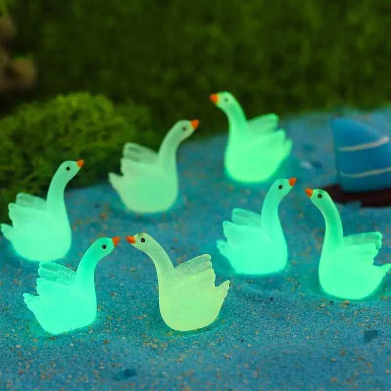 10pcs/Set Luminous Mini Animals Trees - Crystal Decor Shop