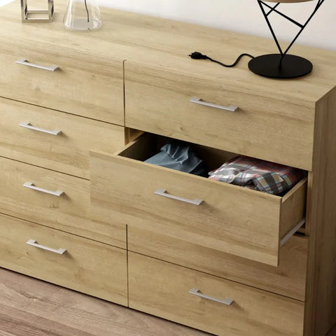 8-Drawer Minimalist Dresser