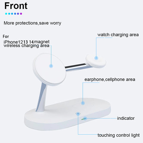 3 in 1 Wireless Charger Stand For iPhone