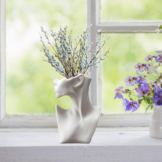 Ceramic Body Sculpture Vase